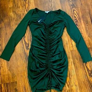 Fashion Nova cinch front dress. Size Large.